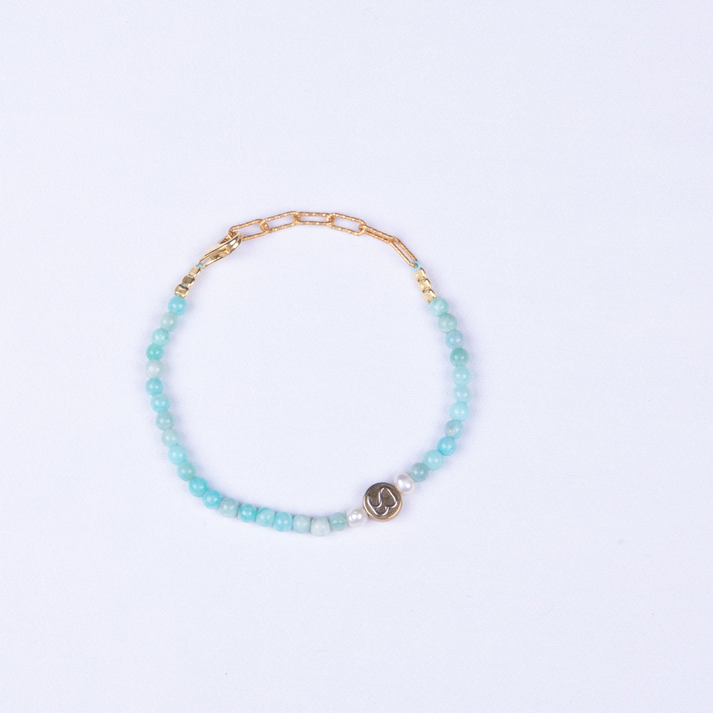 SandBracelet Chain - Amazonite