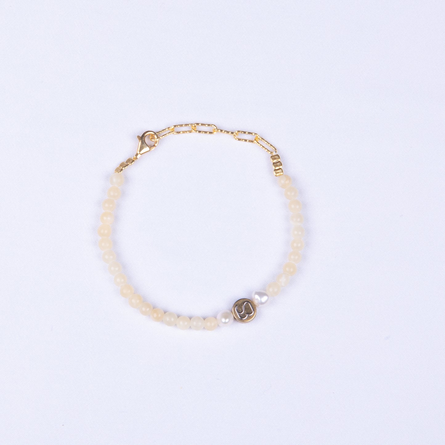 SandBracelet Chain - Honey Calcite